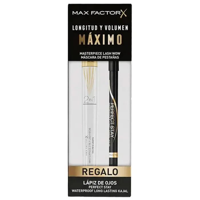 MAX FACTOR Masterprice 2 en 1 Lash Wow Máscara Estuche