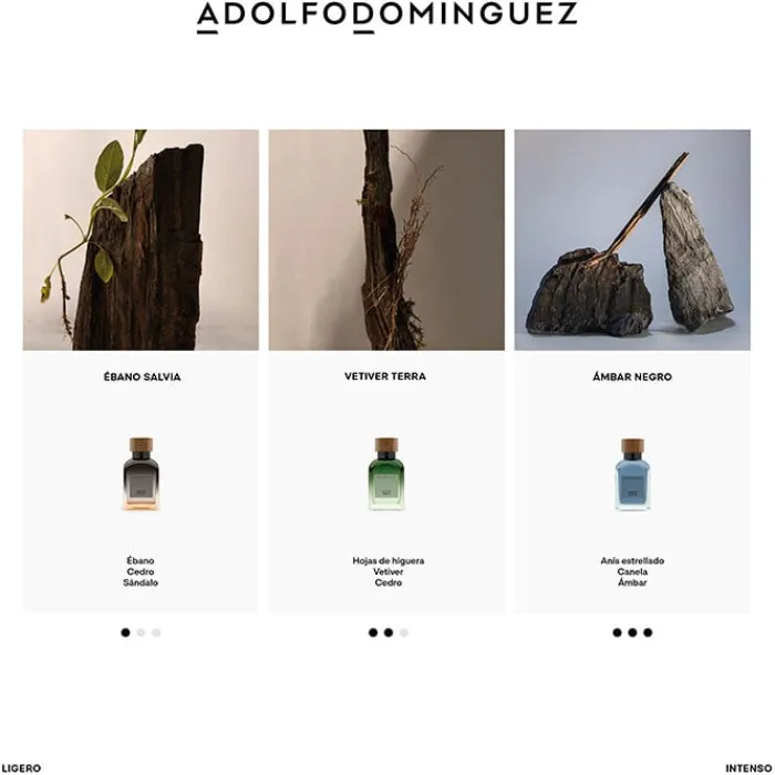 Hombre ADOLFO DOMÍNGUEZ Ámbar Negro