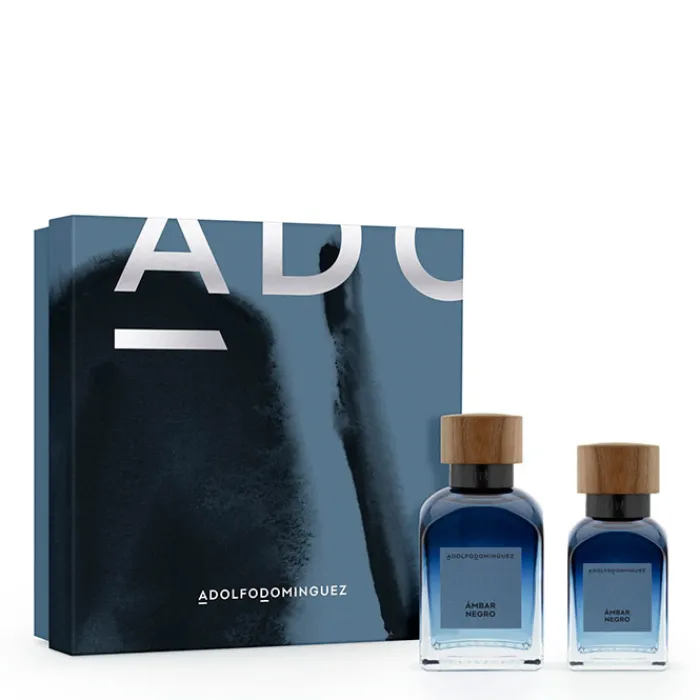 Hombre ADOLFO DOMÍNGUEZ Ámbar Negro Estuche