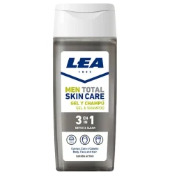 Hombre Lea Men Total Skin Care Gel-Champú Detox & Cn