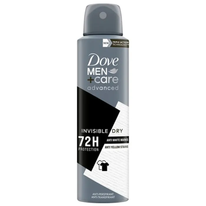 Hombre DOVE Men+Care Invisible Dry Desodorante Spray