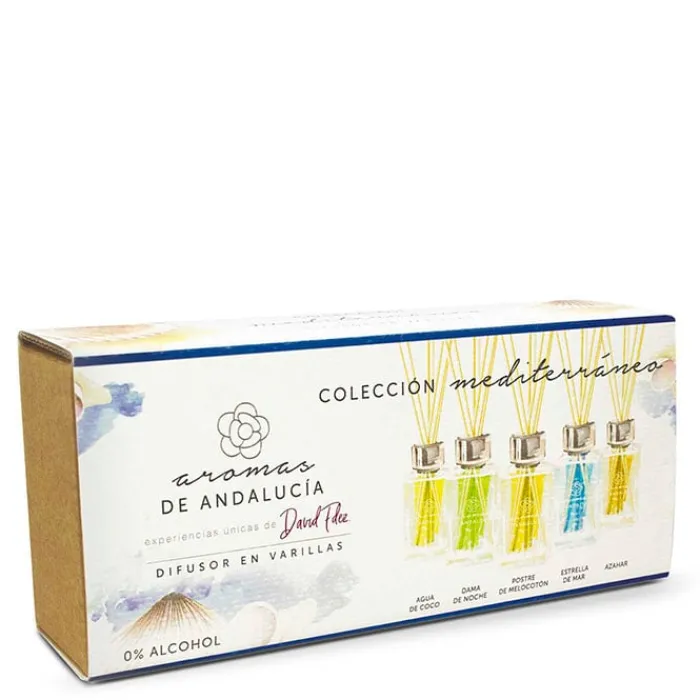 Aromas de Andalucía Mikados Colección Mediterráneo