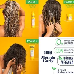 Hombre Giorgi Método Curly Mascarilla Nutritiva