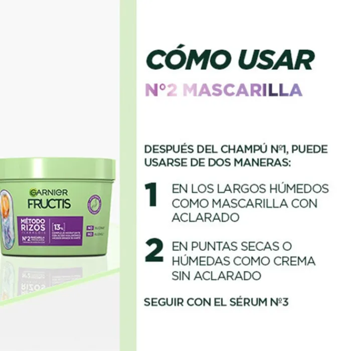 Fructis Método Rizos Mascarilla