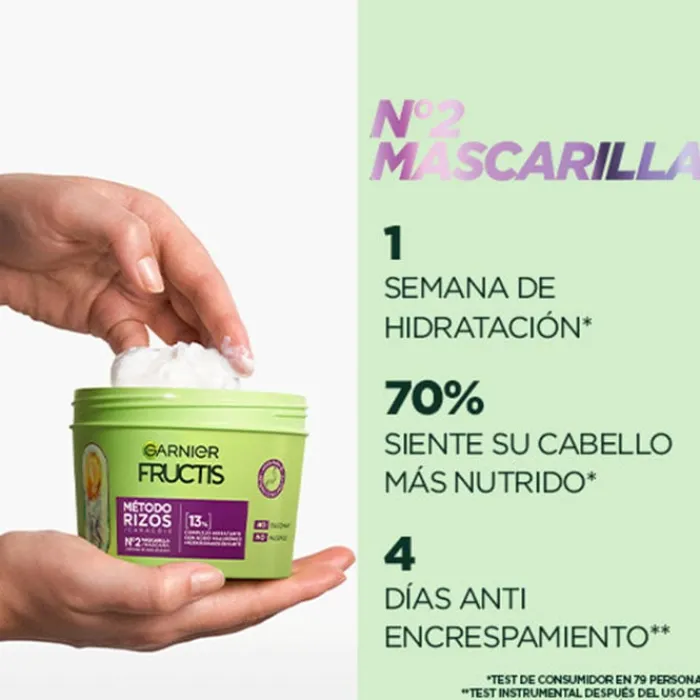 Fructis Método Rizos Mascarilla