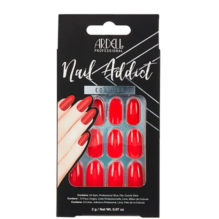 Ardell Nail Addict Premium Cherry Red