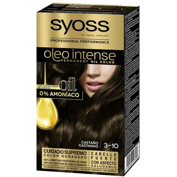Syoss Oleo Intense Coloración 3-10 Castaño