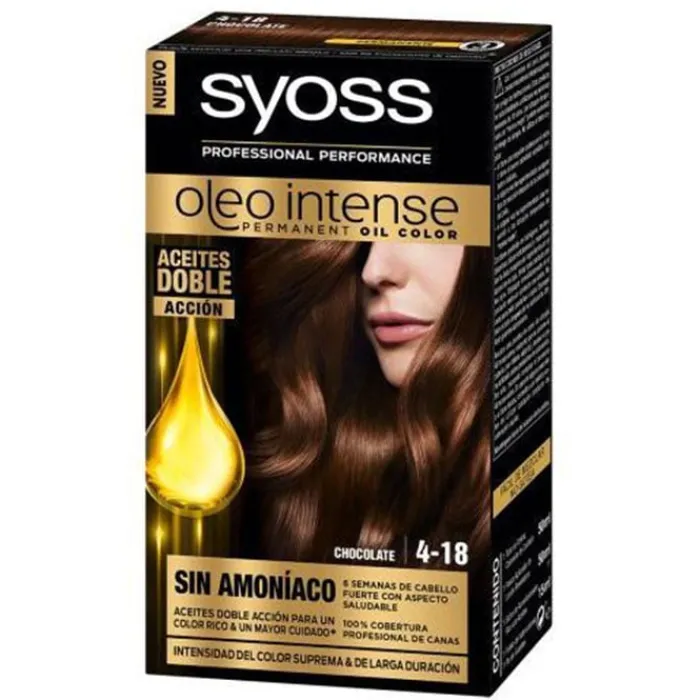 Syoss Oleo Intense Coloración 4-18 Chocolate