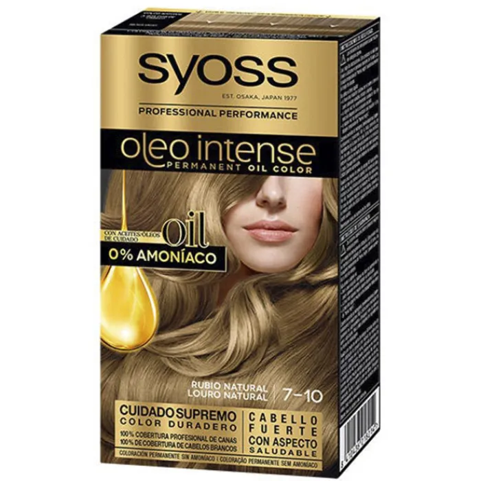 Syoss Oleo Intense Coloración 7-10 Rubio Natural