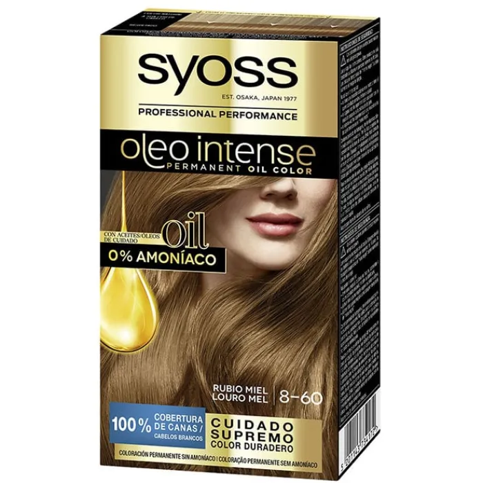 Syoss Oleo Intense Coloración 8-60 Rubio Miel