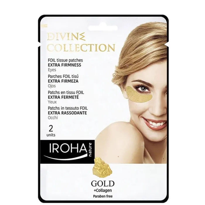 Iroha Nature Parches Reafirmantes Oro 24K