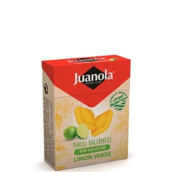 Juanola Perlas Balsámicas Sabor a Limón Verde