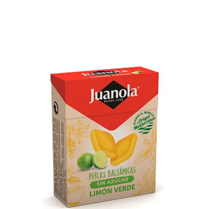 Juanola Perlas Balsámicas Sabor a Limón Verde