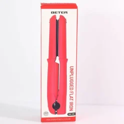 Beter Plancha de Cabello Inalámbrica GRWM Rojo