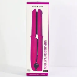 Beter Plancha de Cabello Inalámbrica GRWM Rosa