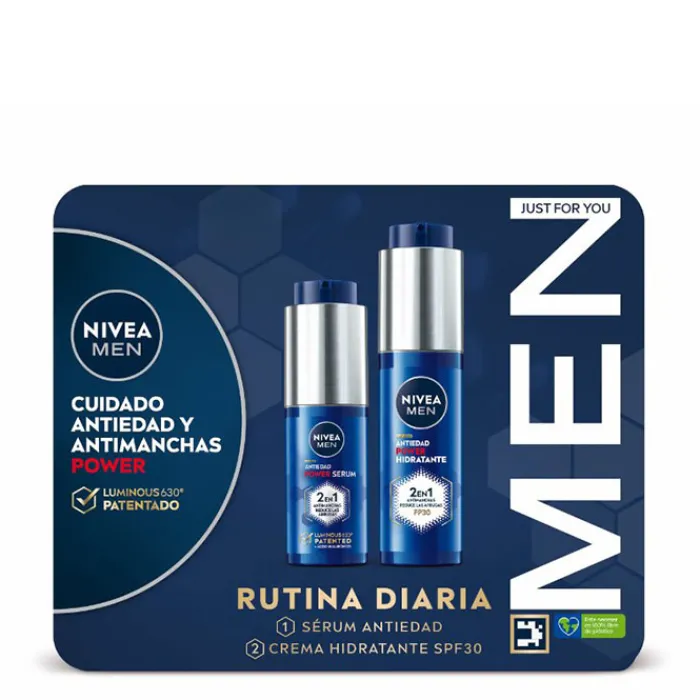 Hombre NIVEA MEN Power Antiedad Estuche