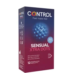 Control Preservativo Sensual Xtra Dots