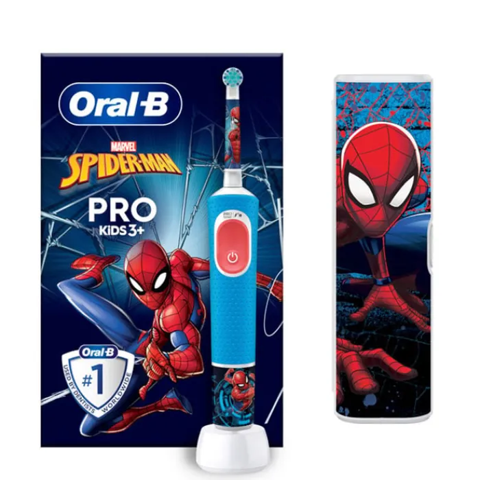 Oral-B Pro Kids 3+ Cepillo Eléctrico Spiderman Pack