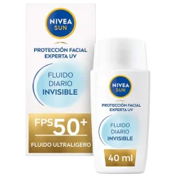 NIVEA Protección Facial Fluido Diario Invisible SPF50+