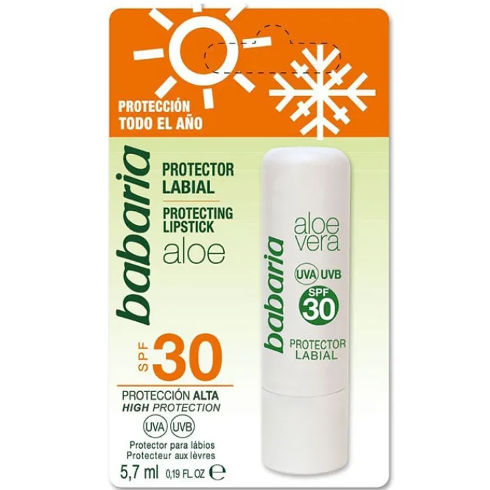 Babaria Protector Labial Aloe Vera SPF30