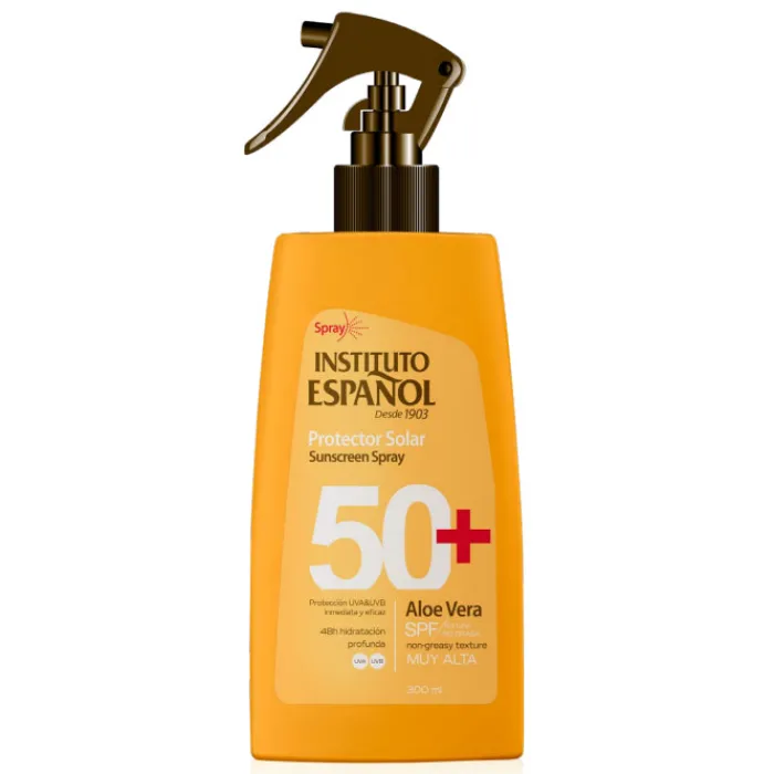Instituto Español Protector Solar Aloe Vera Spray SPF50+