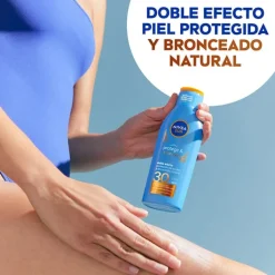 NIVEA Protege & Broncea Loción Solar SPF30