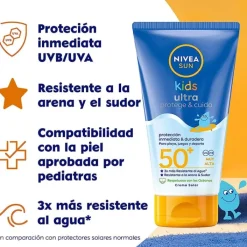 Niños NIVEA Protege & Cuida Crema Solar Niños SPF50+