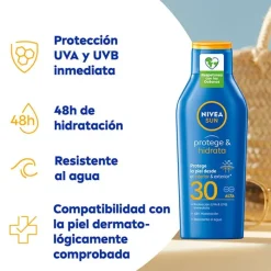 NIVEA Protege & Hidrata Loción Solar SPF30