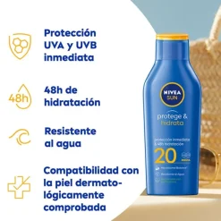 NIVEA Protege & Hidrata Loción Solar SPF20