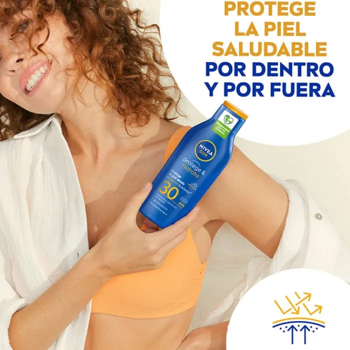 NIVEA Protege & Hidrata Loción Solar SPF50+