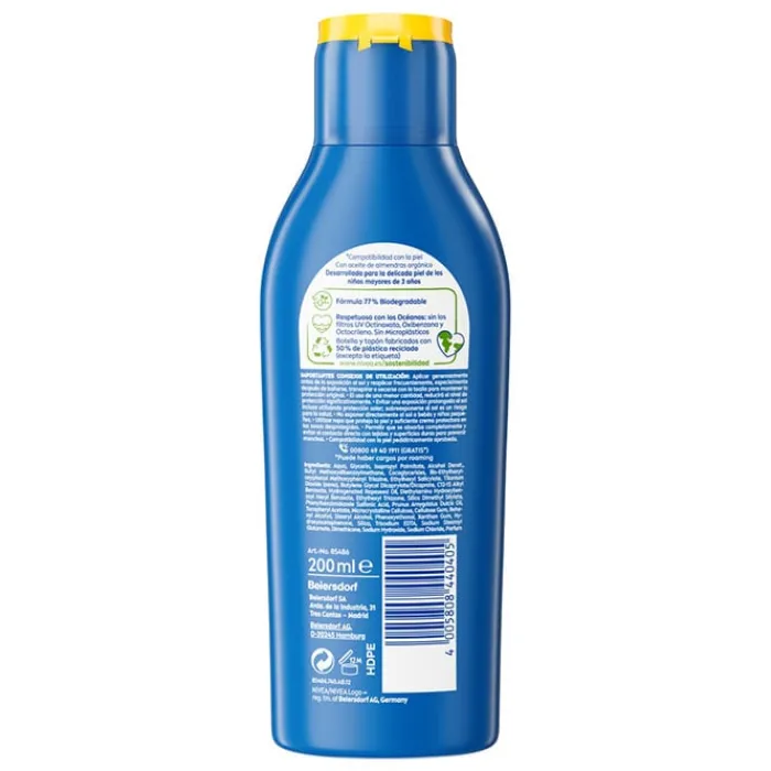 Niños NIVEA Protege & Juega Loción Solar Niños SPF50+