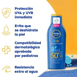 Niños NIVEA Protege & Juega Loción Solar Niños SPF50+