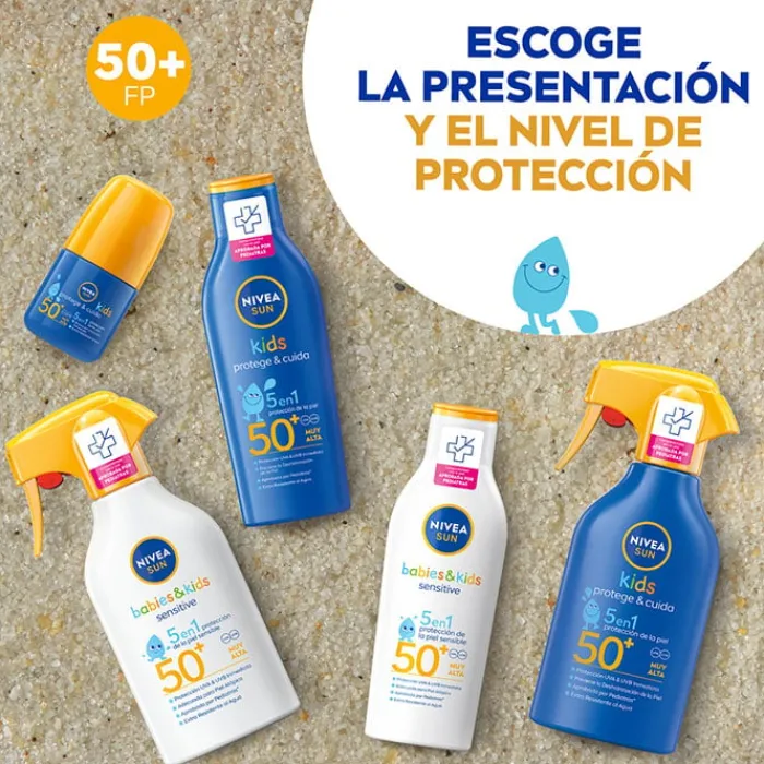 Niños NIVEA Protege & Juega Loción Solar Niños SPF50+