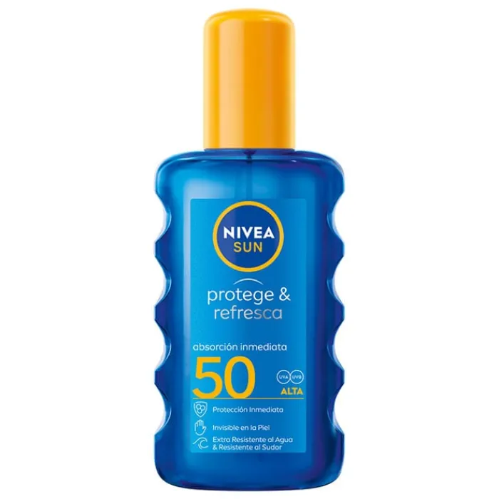 NIVEA Protege & Refresca Spray Solar SPF50