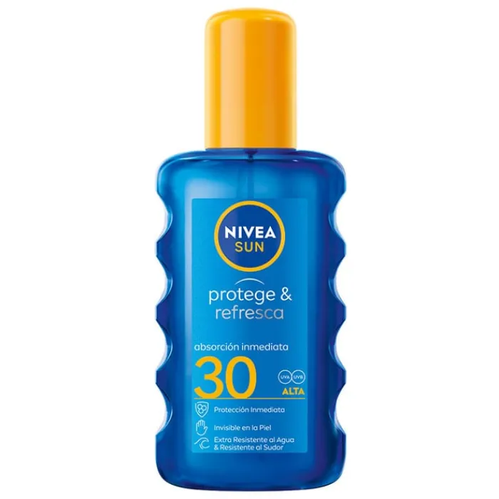 NIVEA Protege & Refresca Spray Solar SPF30