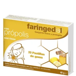 Faringedol Própolis Miel-Limón Pastillas