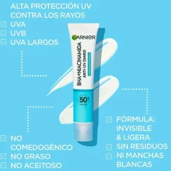 Hombre Garnier Pure Active Fluido Anti-Imperfecciones SPF50+