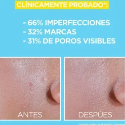 Hombre Garnier Pure Active Fluido Anti-Imperfecciones SPF50+