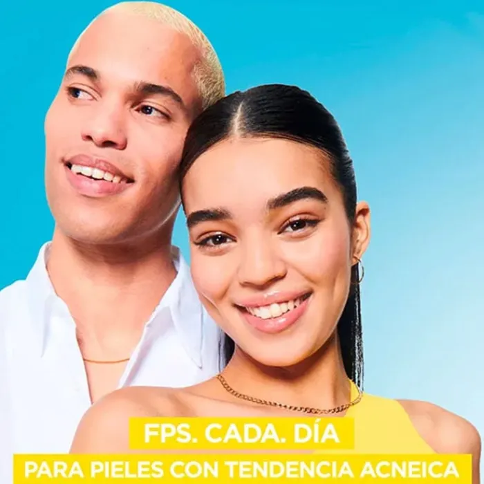 Hombre Garnier Pure Active Fluido Anti-Imperfecciones SPF50+