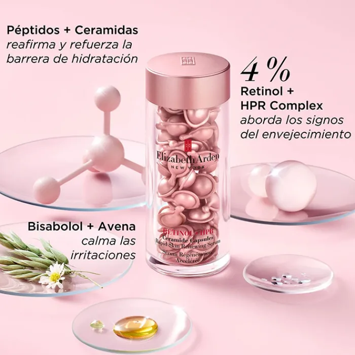 ELIZABETH ARDEN Retinol + HPR Ceramide Capsules