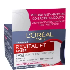 L'Oréal Revitalift Laser Discos Ácido Glicólico Anti-Edad