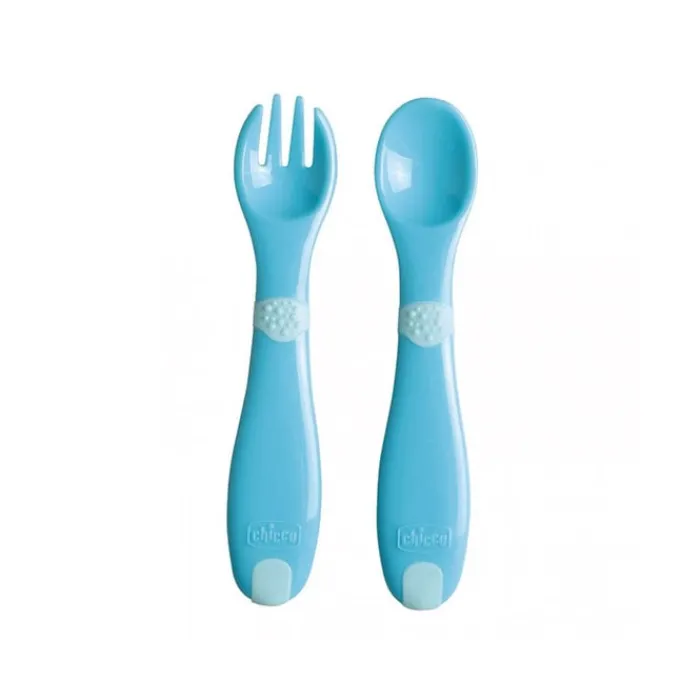 Chicco Set de Comida Azul 12 Meses+