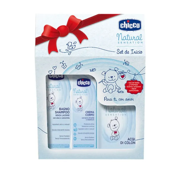 Niños Chicco Set de Inicio Natural Sensation