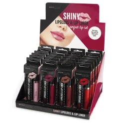 Magic Studio Shiny Lipgloss & Lip Liner