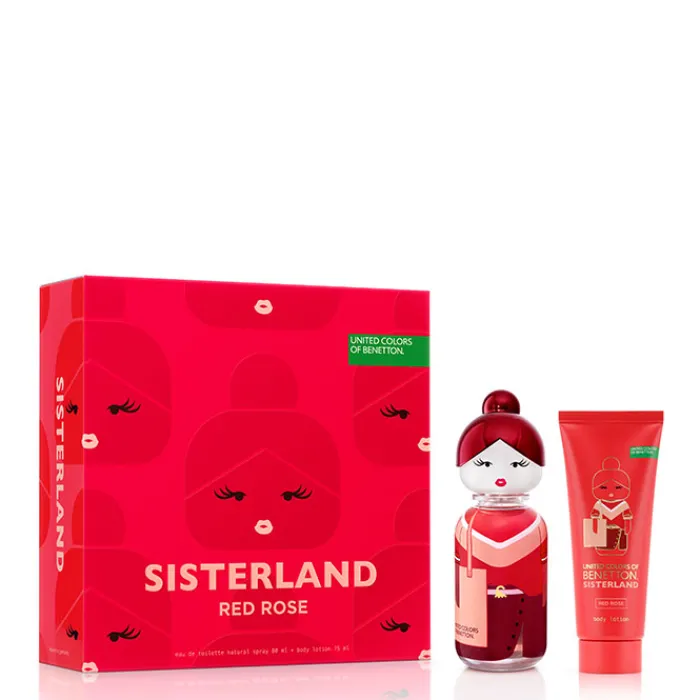 Benetton Sisterland Red Rose Estuche
