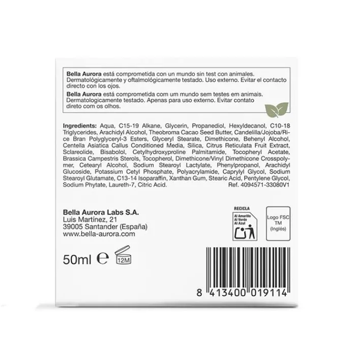 Bella Aurora Splendor Sensiderm Crema Antiedad