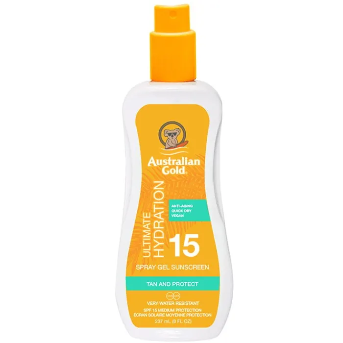 Australian Gold Spray Gel Sunscreen SPF15