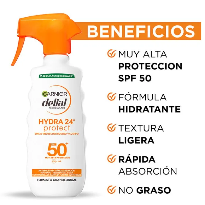 Delial Spray Hidra 24 Protect SPF50+