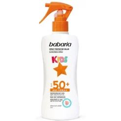 Niños Babaria Spray Protector Solar Kids SPF50+