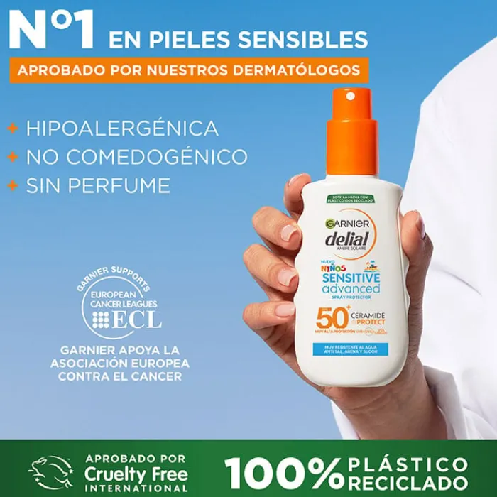 Niños Delial Spray Sensitive Advanced Niños SPF50+